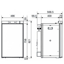 Carica l&#39;immagine nel visualizzatore di Gallery, Frigo Dometic serie 8 RM 8401
