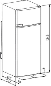 Frigo Dometic serie 8 RMD 8551 apertura a sinistra