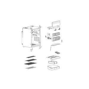 Ricambi frigorifero Dometic serie 8 mod. RM 8400 Sx - Mobile