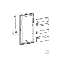 Carica l&#39;immagine nel visualizzatore di Gallery, Ricambi frigorifero Dometic serie 8 mod.RM 8505 Sx - Sportello
