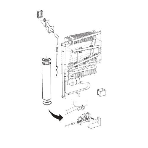 Ricambi frigorifero Dometic serie 8 mod.RM 8555 Dx - Refrigerante