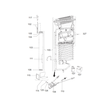 Carica l&#39;immagine nel visualizzatore di Gallery, Scheda tecnica Ricambi frigorifero Dometic serie 8 mod. RML 8551 Sx - Refrigeratore
