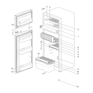 Scheda tecnica Ricambi frigorifero Thetford N3175 <7-2018