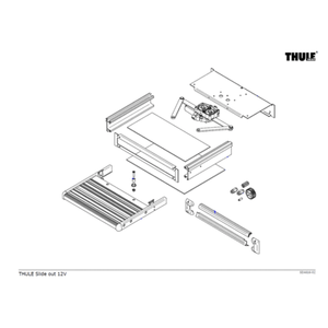 Ricambi per scalini - step Thule Slide-out step