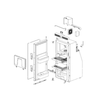 Carica l&#39;immagine nel visualizzatore di Gallery, Ricambi frigorifero Thetford T1090 MK2
