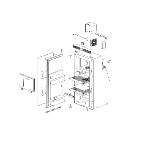 Ricambi frigorifero Thetford T1090 MK2