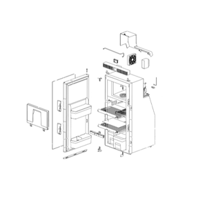 Ricambi frigorifero Thetford T1090 MK2