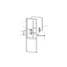 Carica l&#39;immagine nel visualizzatore di Gallery, Scheda tecnica Ricambi Porta Dometic Cara D-RF - Zanzariera Porta
