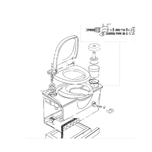 Ricambi Toilette a Cassetta Thetford C3
