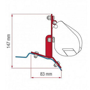 Kit staffe Ford Custom F 35 / F 40s Pro Fiamma